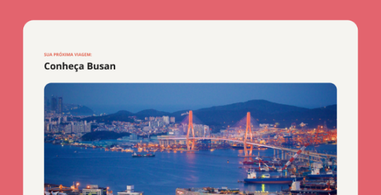 Imagem do projeto Página de turismo